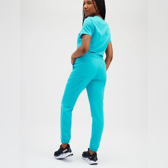 Garde Malade Turquoise Scrub Set S/M - Picture 4 of 7